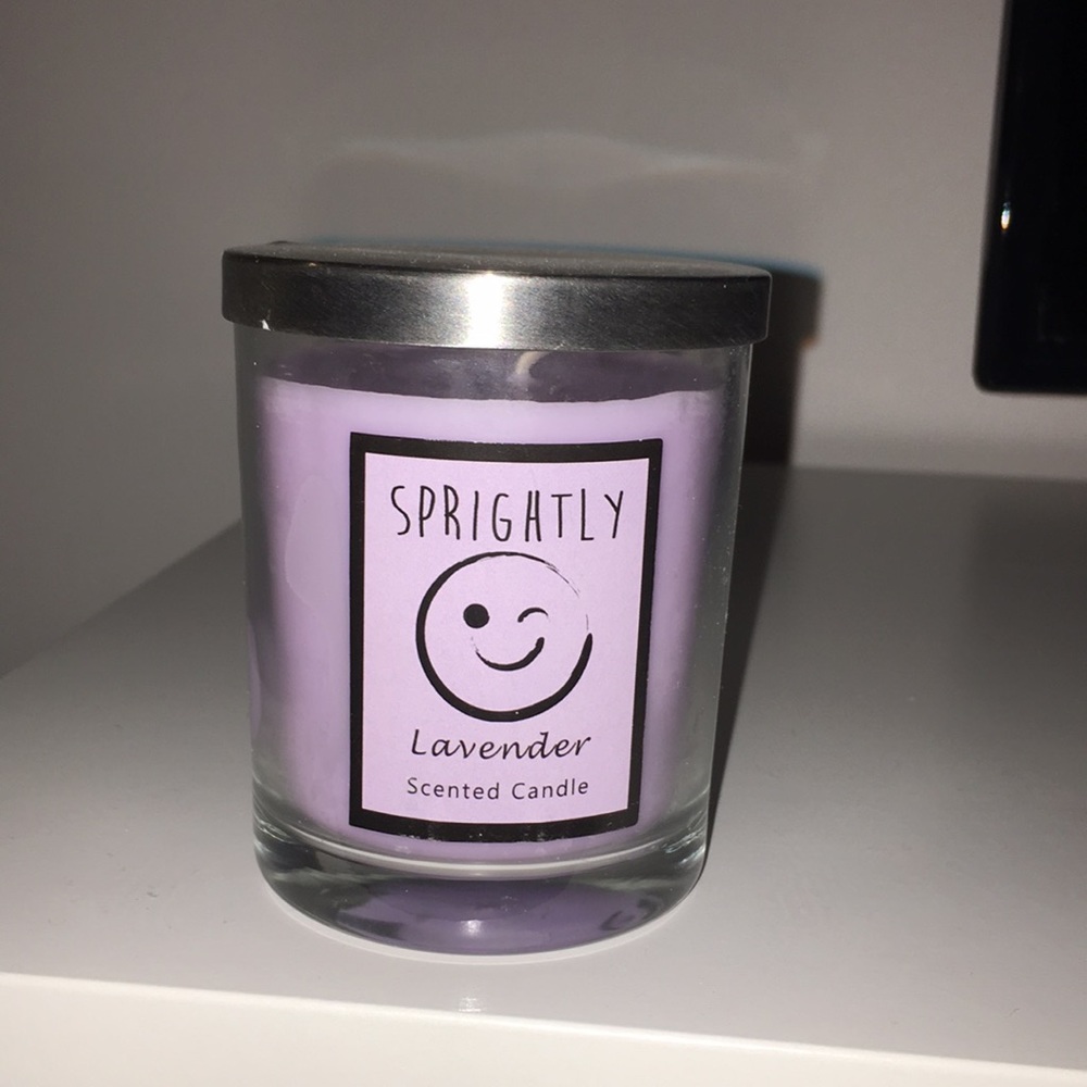 Lavender candle